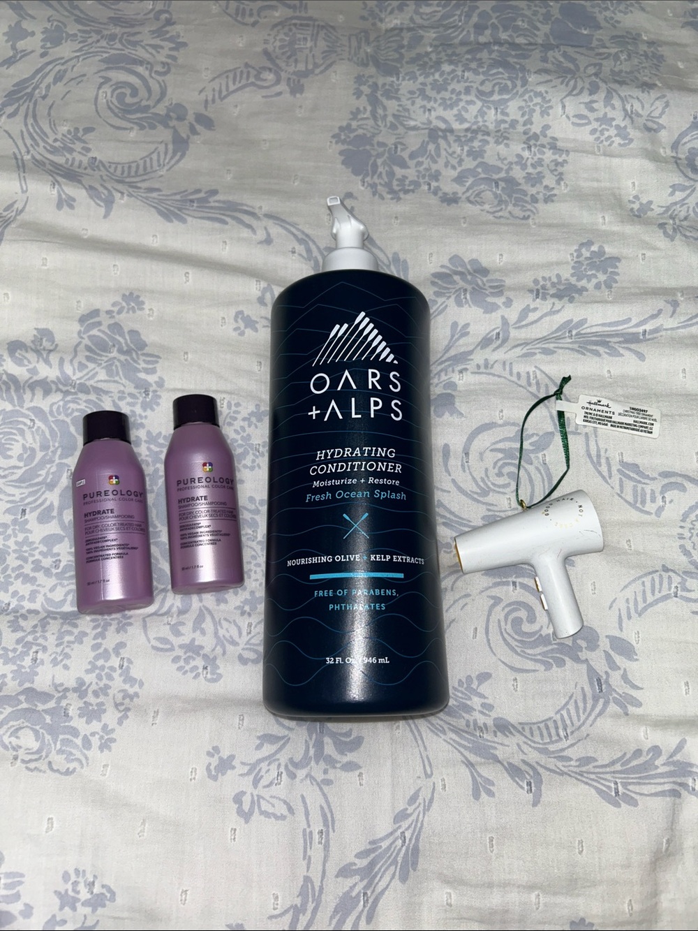 Pureology Shampoo Oars + Alps Hydrating Conditioner with Hallmark Ornament